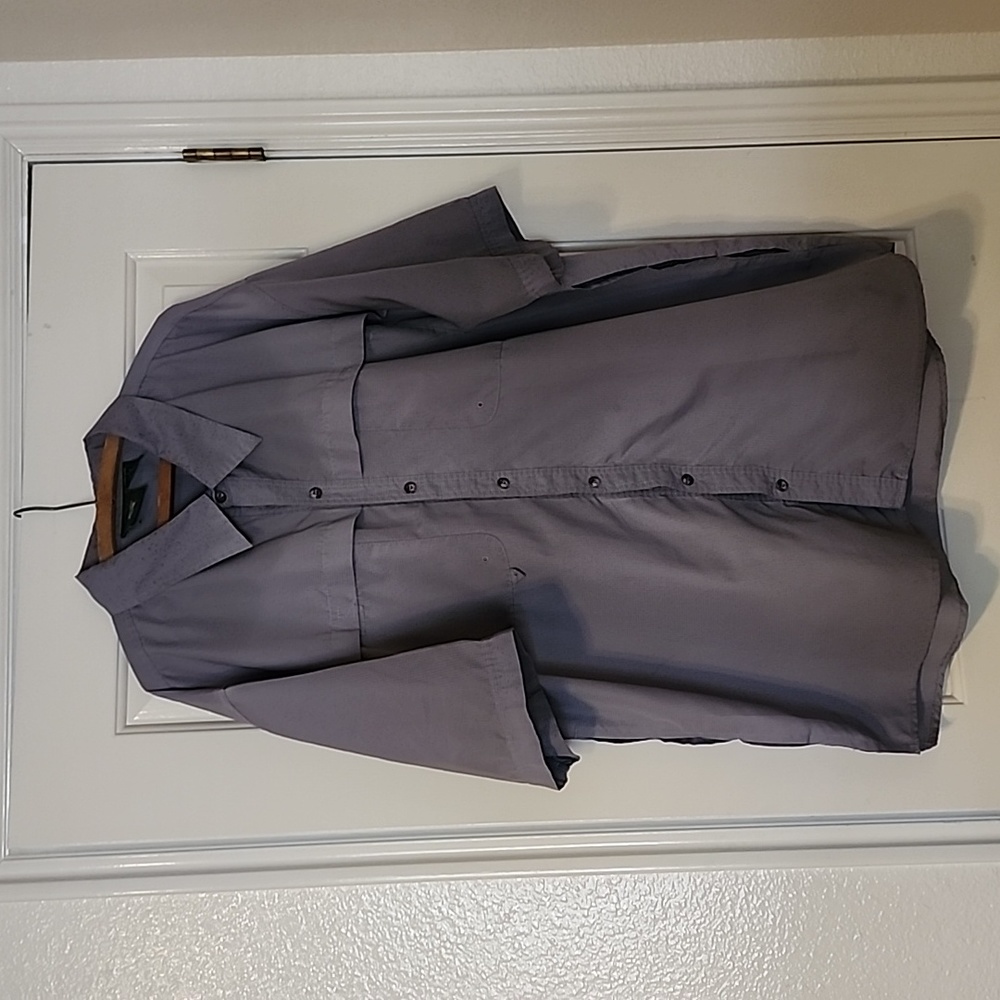 StillWater Supply Co XXL mens fishing shirt gray